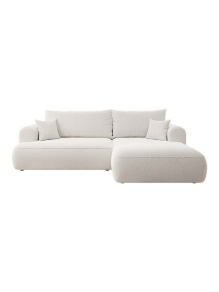Kampinė sofa Oven, kreminė (boucle)