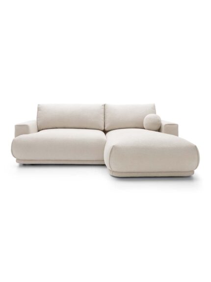 Kampinė sofa Divel, šviesaus smėlio