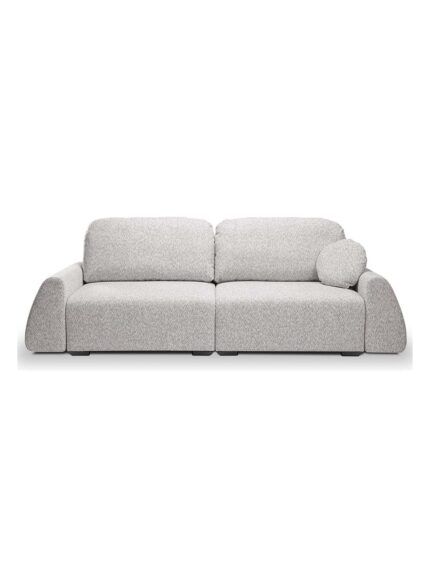 Trivietė sofa Solana, šviesiai pilka