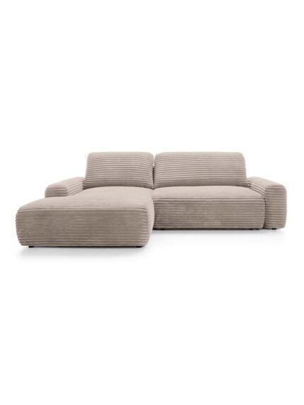 Kampinė sofa Stripe, smėlio