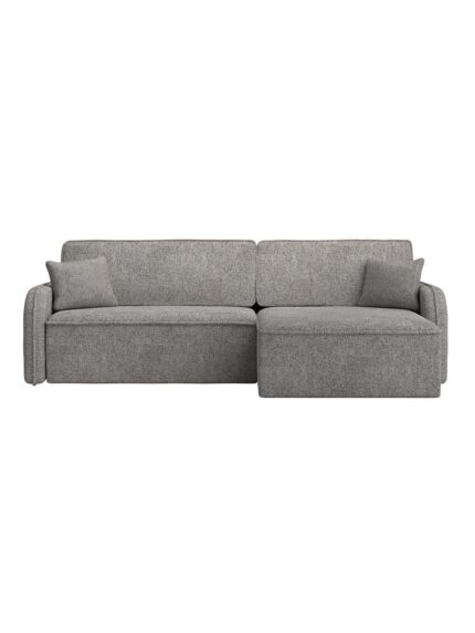Kampinė sofa Paret, tamsiai pilka