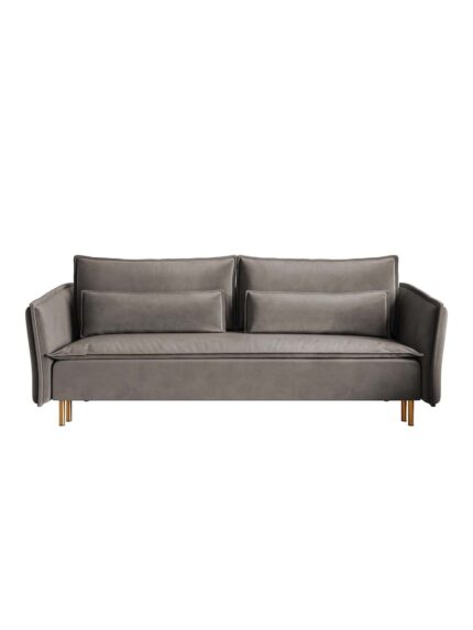 Trivietė sofa Borden, tamsiai pilka