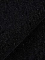 Trivietė sofa-lova Fabre, juoda, austas šenilas - Image 4