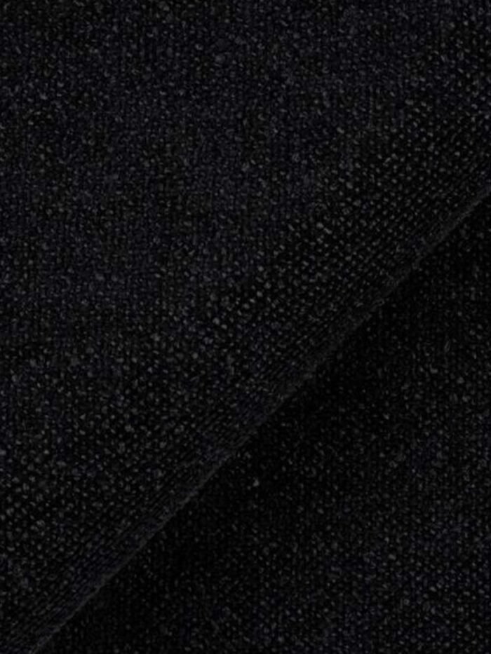 Trivietė sofa-lova Fabre, juoda, austas šenilas - Image 4