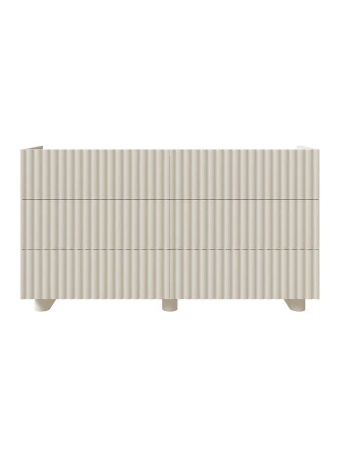 6 stalčių komoda Ferro, 147cm, kašmyro - Image 7