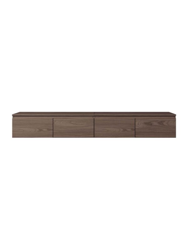 Pakabinama TV komoda Demi, 200 cm, riešuto