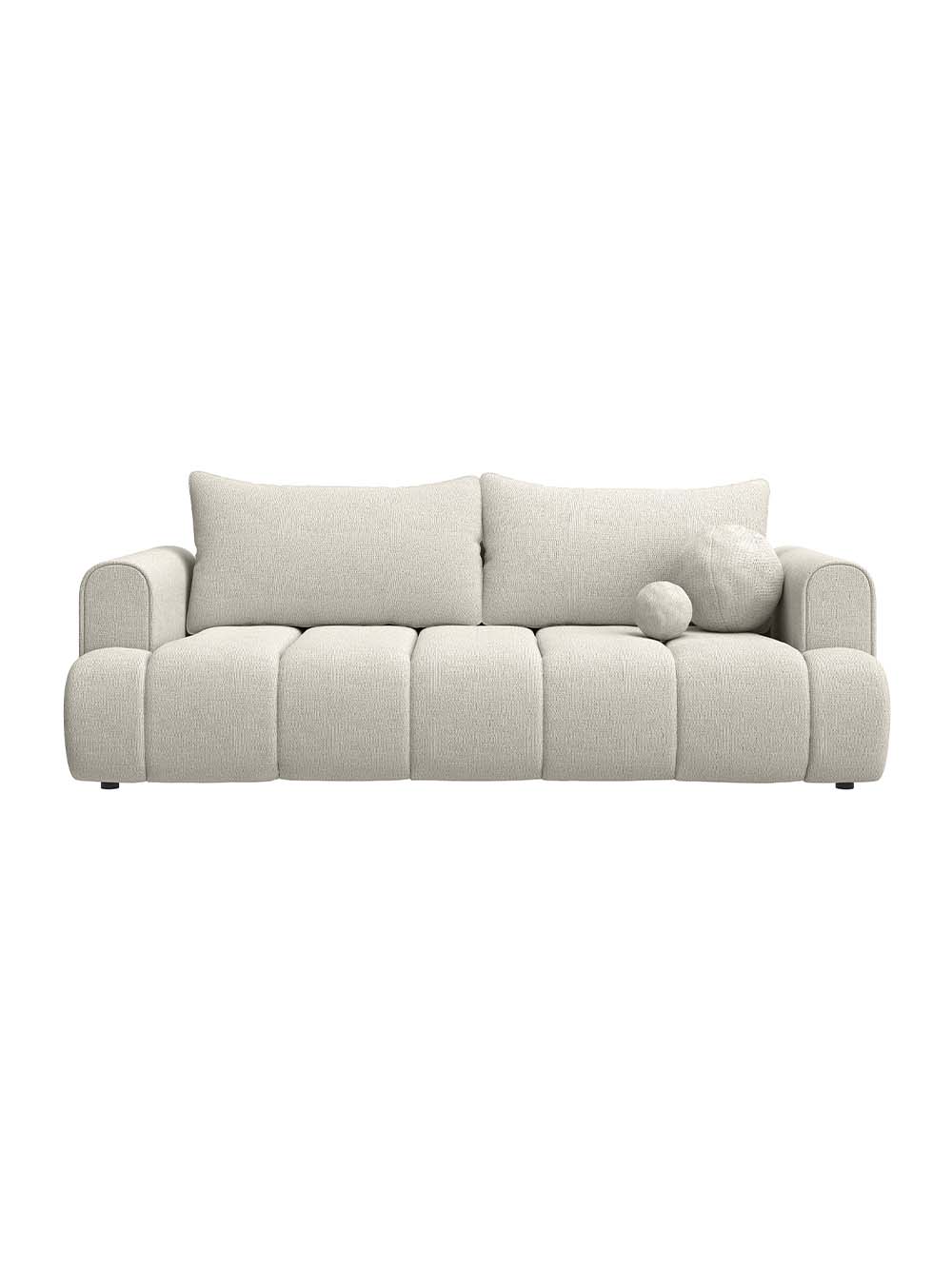 dandy-trievietė sofa lova-pilko smėlio šenilas-REDAGUOTA-1