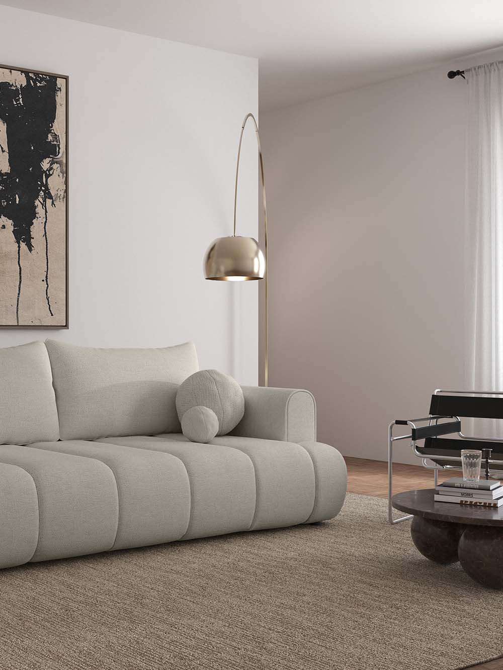 dandy-trievietė sofa lova-pilko smėlio šenilas-REDAGUOTA-5