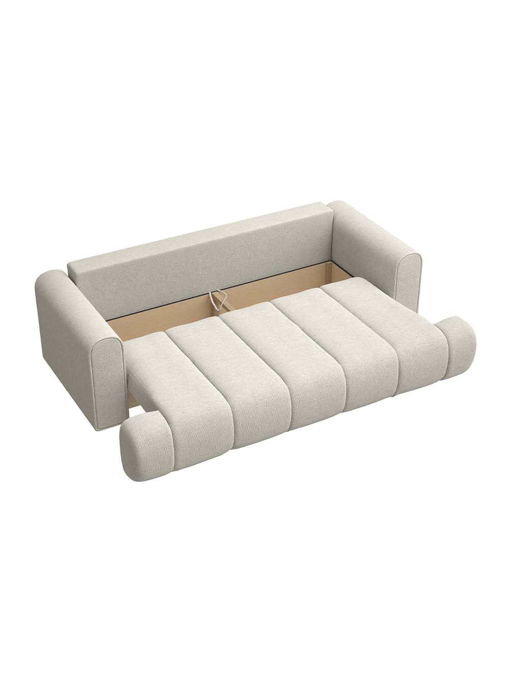 dandy-trievietė sofa lova-pilko smėlio šenilas-REDAGUOTA-7
