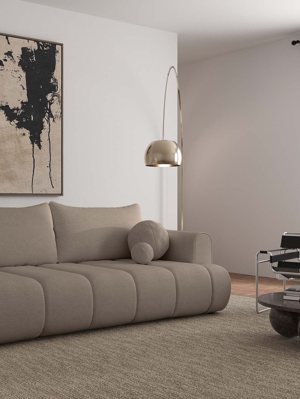 dandy-trievietė sofa lova-smėlio šenilas-REDAGUOTA-5