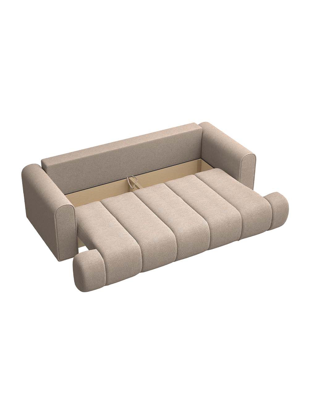 dandy-trievietė sofa lova-smėlio šenilas-REDAGUOTA-7