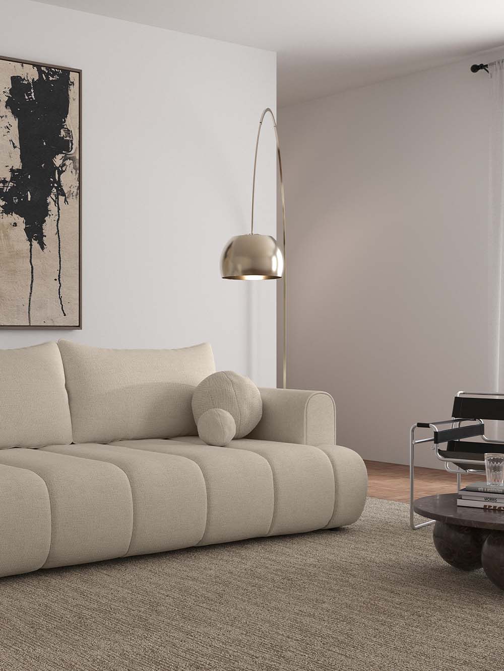 dandy-trievietė sofa lova-šviesaus smėlio šenilas-REDAGUOTA-5