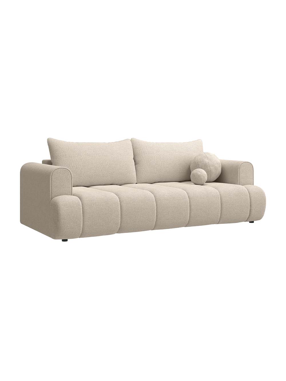 dandy-trievietė sofa lova-šviesaus smėlio šenilas-REDAGUOTA-6