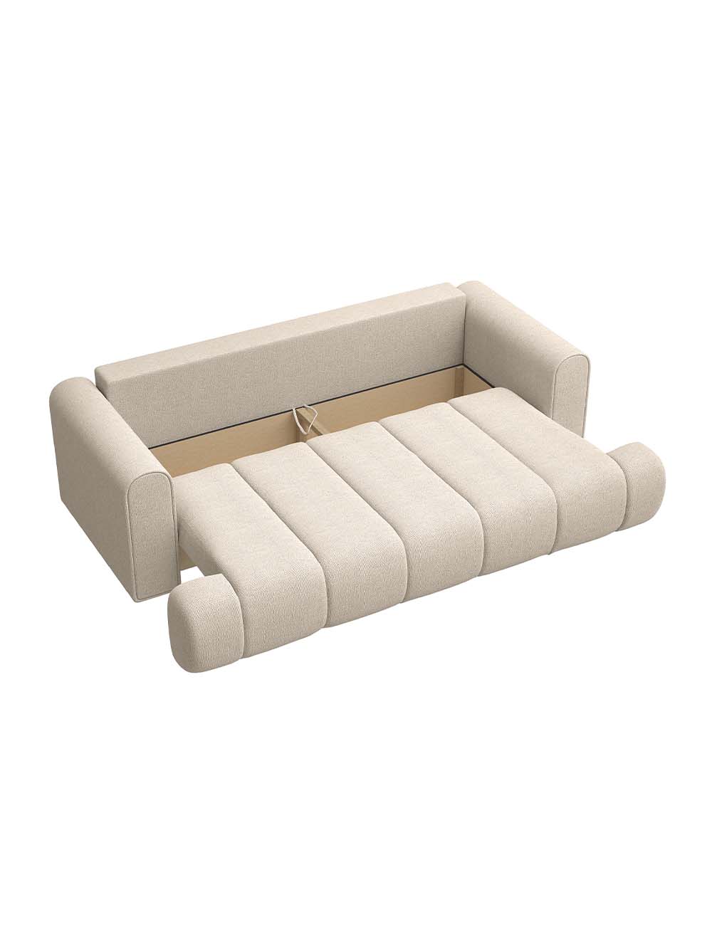 dandy-trievietė sofa lova-šviesaus smėlio šenilas-REDAGUOTA-7