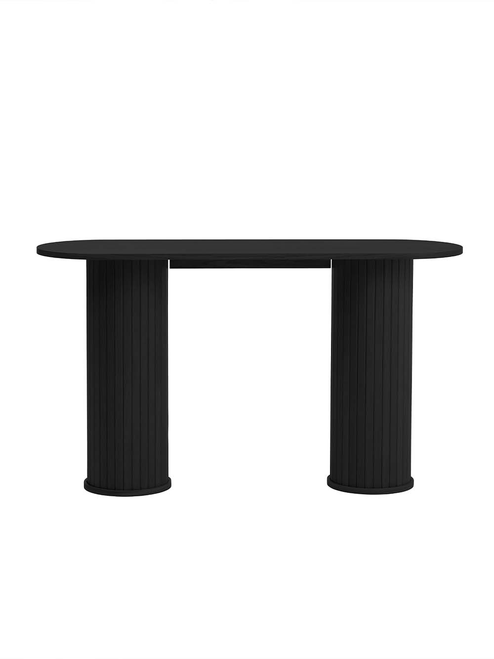 Konsolėkosmetinis staliukas Nala, 130 cm, juodas4