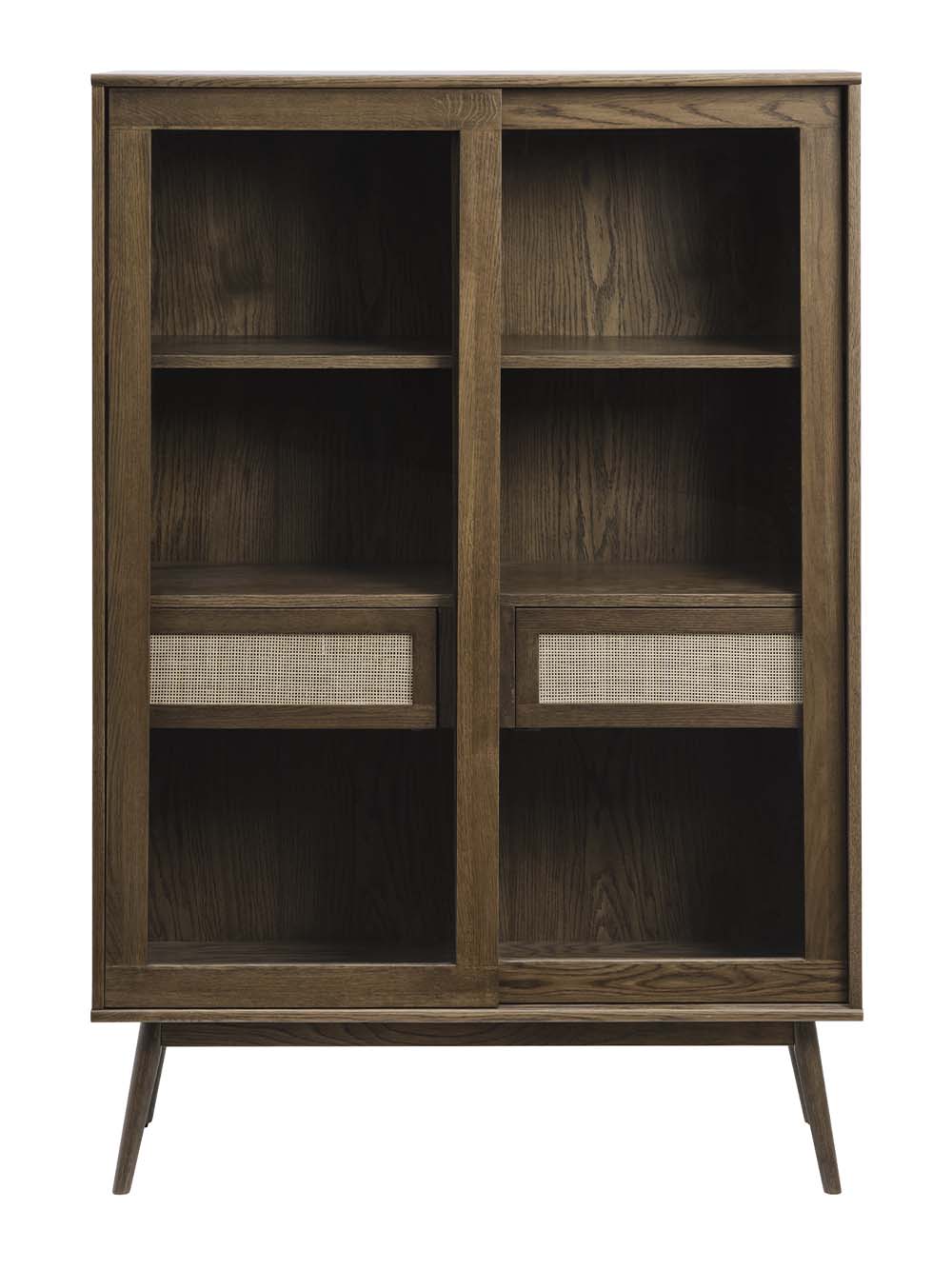 Aukšta spintelė Bali, 110 cm, rūkyto ąžuolo8