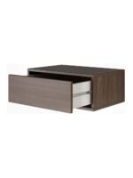 Pakabinamas naktinis staliukas Aris, 50 cm, riešuto - Image 5