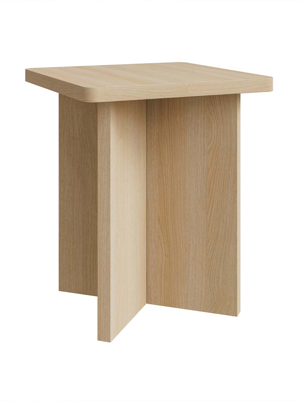 Šoninis staliukas Mars, 42 cm, alyvuotas ąžuolas