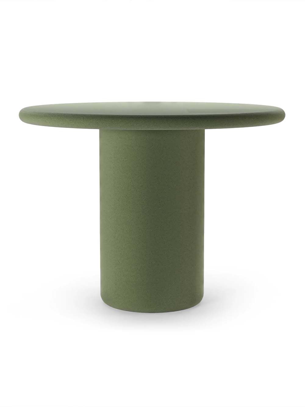 Apvalus lauko stalas Vibo, 100 cm, žalias2