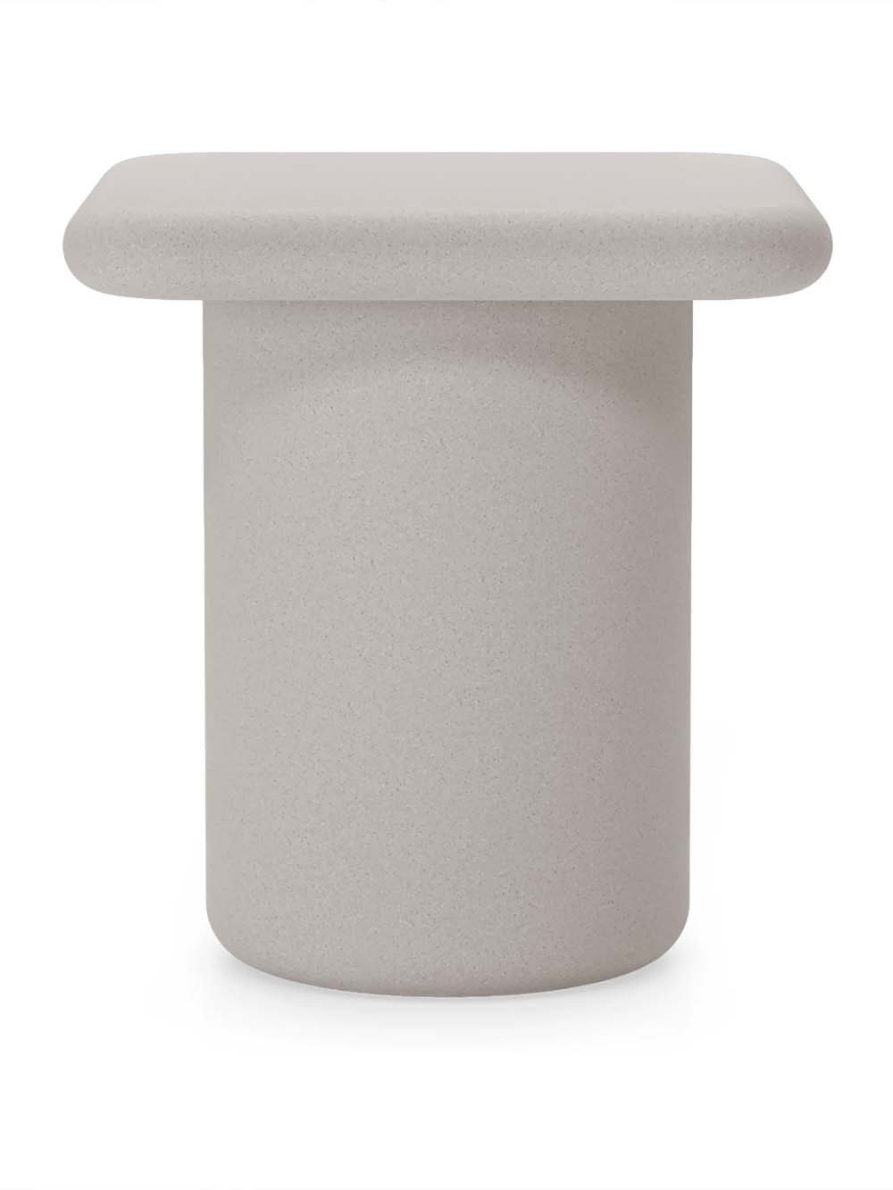 Lauko kavos staliukas Vibo, 42 cm, šviesaus smėlio1