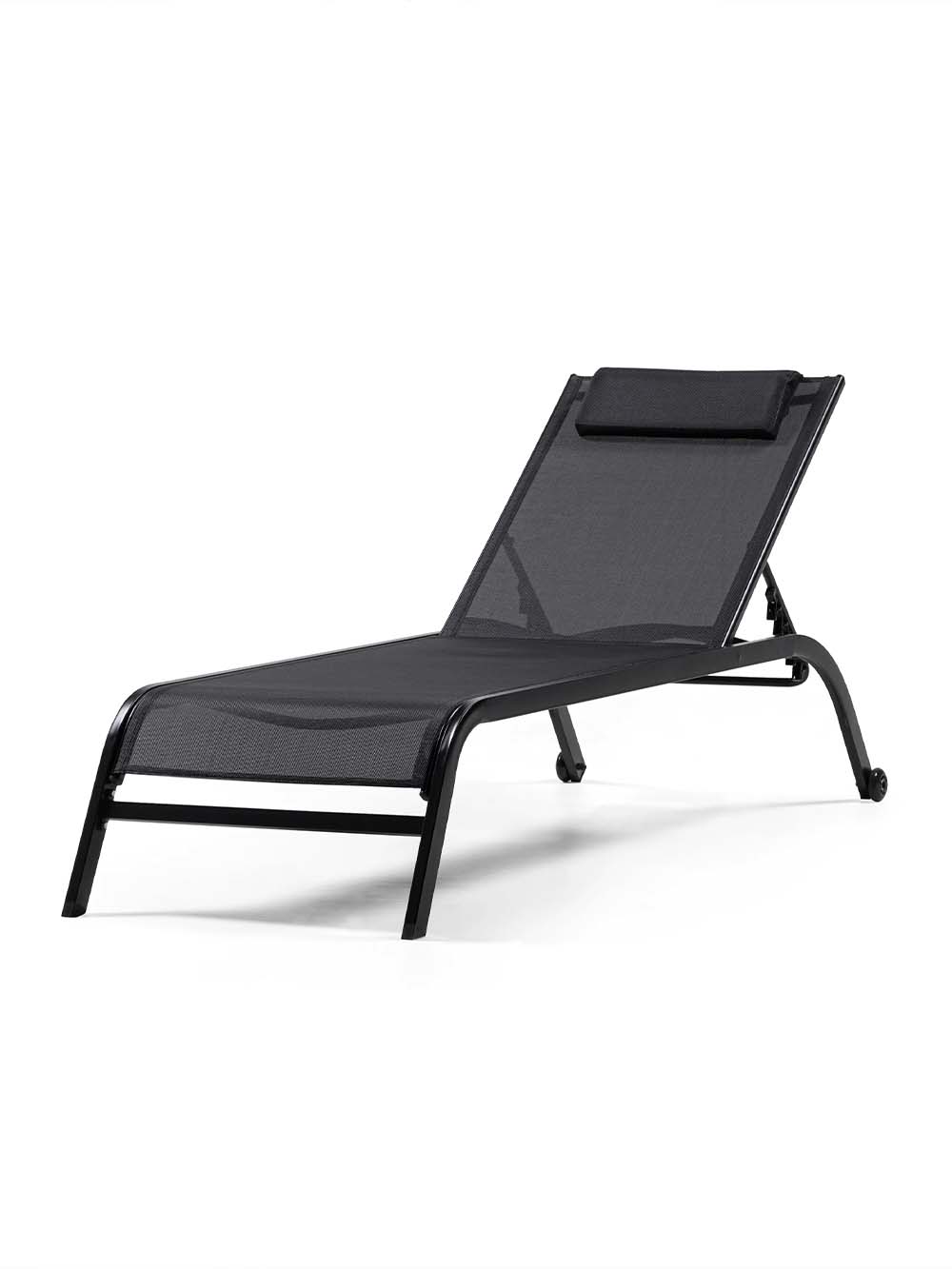Saulės gultas Relax, juoda.grafito