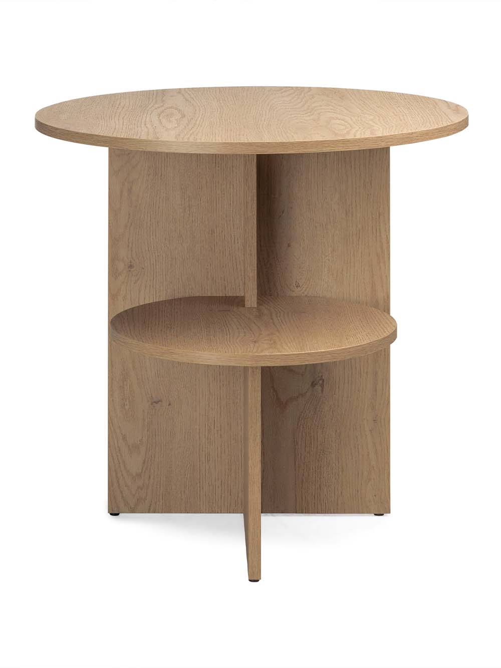 Šoninis staliukas Senru, 60 cm, ąžuolo3