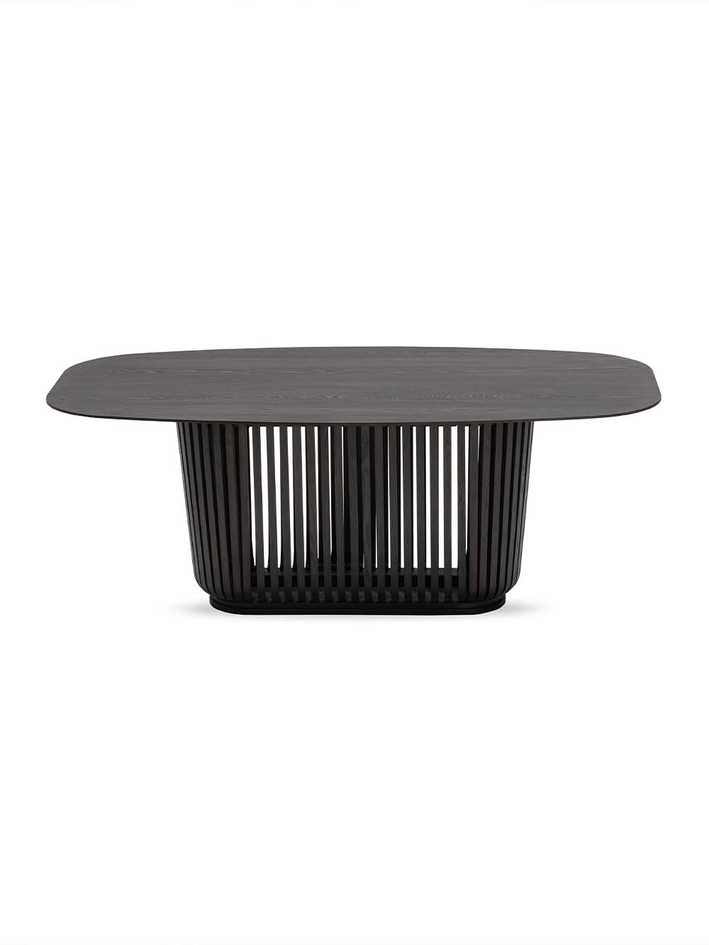 Valgomojo stalas Eslon, 160 cm, juodo uosio6