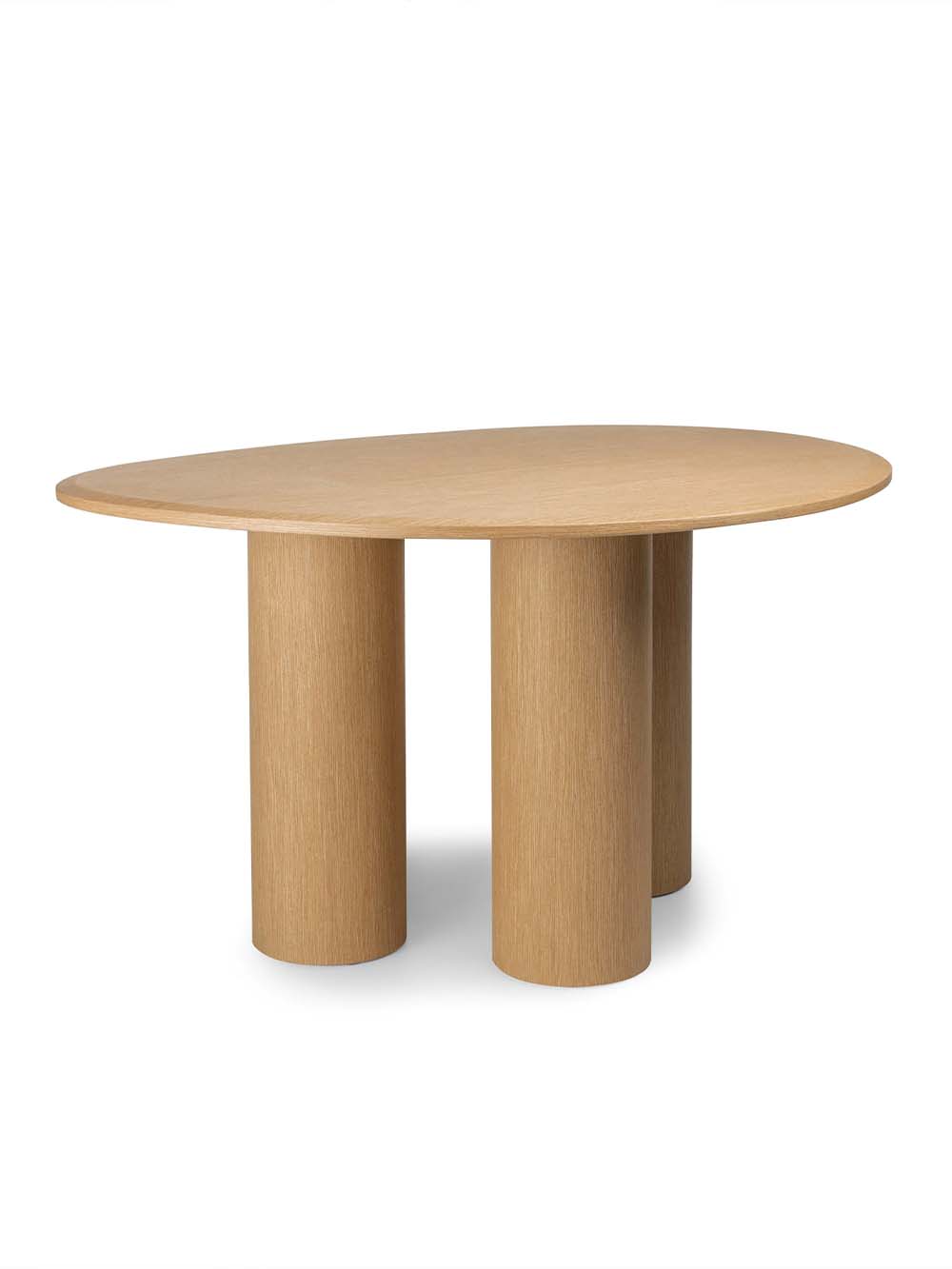 Valgomojo stalas Keren, 140 cm, natūralaus ąžuolo4