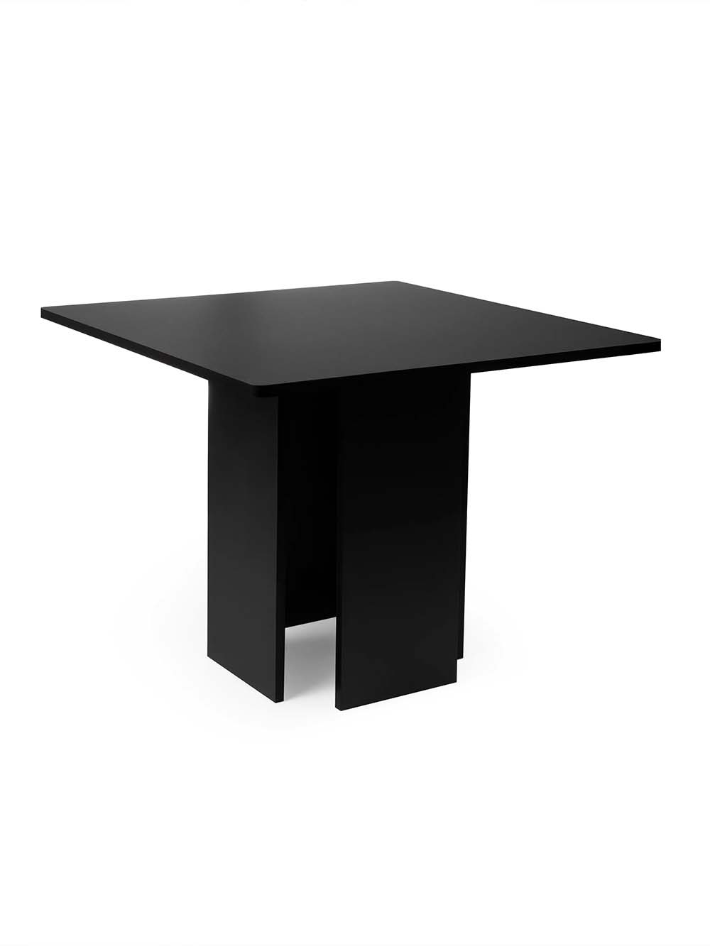 Valgomojo stalas Masy, 100 cm, juodas4