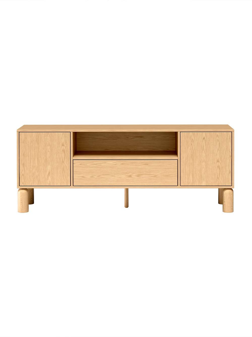 TV Komoda Tulun, 160 cm, natūralaus ąžuolo6